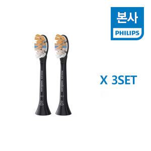 소닉케어 A3 프리미엄 올인원 칫솔모 블랙 HX9092/96*3SET