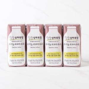 매일 상하목장 유기농 코코아 우유  125ml*4