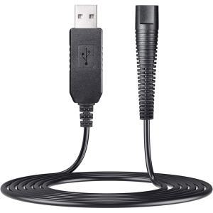 브라운 면도기 시리즈 9 7 5 3 1 포와 호환 가능 12V USB 충전 케이블 교체 충전기 코드