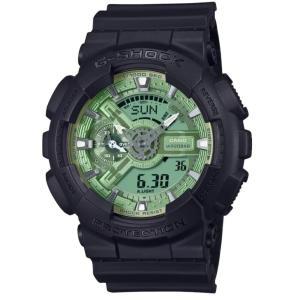 Casio G-Shock 아날로그 디지털 GA-110 시리즈 그린 다이얼 시계 [세금포함] [정품] GA110CD-1A3 손목시계