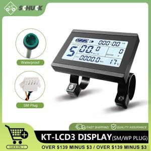 전기 자전거 허브 전동 변환 키트용 USB 스마트 계량기 Ebike 디스플레이 KT LCD3 LCD3U 디스플레이 24V 36