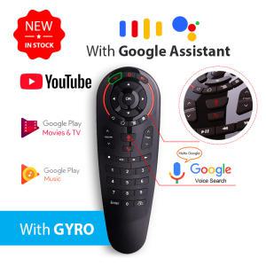 호환 G30 구글 보이스 샤오미 에어 마우스 g30s 2.4GHZ 무선 원격 제어 검색 어시스턴트 X96max Mag 232 HT