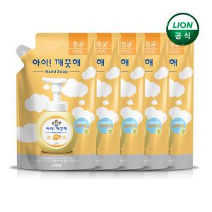 아이깨끗해 핸드워시 450ml 리필x5개