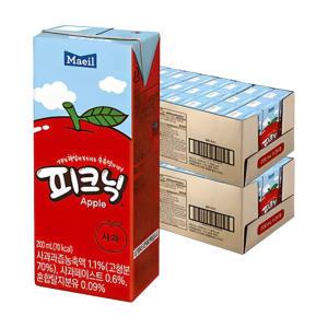 피크닉 사과 200ml X 48팩