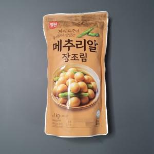 정원식품 꽈리고추가 들어있는 메추리알 장조림 1kg 1개