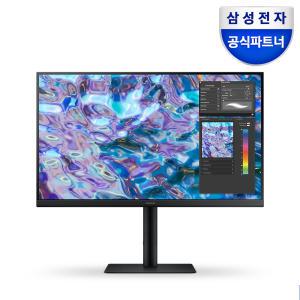 삼성전자 S27B610 68.4cm QHD 모니터 IPS 75Hz 피벗 FreeSync