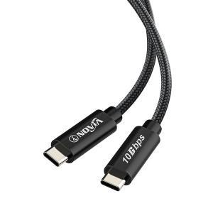 [아이노비아]USB C to C PD 100W 10G 4K 미러링 고속충전케이블 2m