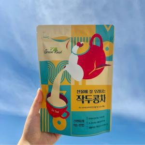 햇 작두콩 갓 볶은 작두콩차 60g 직접 생산 효능 임산부 아기 티백