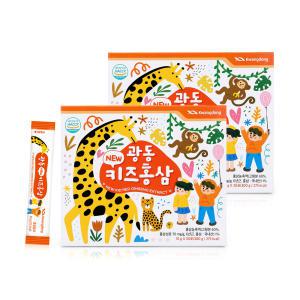 광동 키즈홍삼 스틱 10g 30포 x 2세트  / 어린이 홍삼