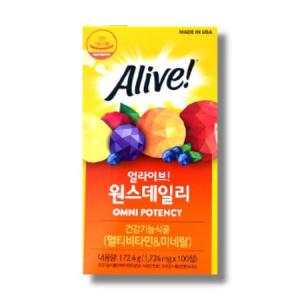 얼라이브 원스데일리 멀티비타민 1724mg x 100정 코스트코