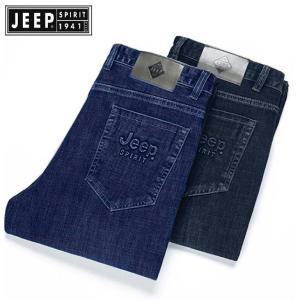 JEEP Spirit (지프스피릿) 남성 청바지 마이크로 탄성 남자 팬츠 비즈니스 캐주얼 Jeans-26812