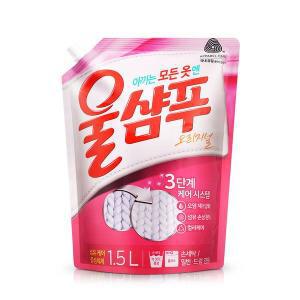 울샴푸 오리지널 1500ml 4개 리필형