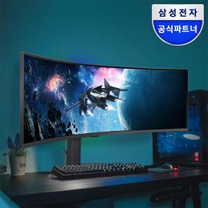 삼성전자 오디세이 G9 S49CG954E 123.8cm 커브드 게이밍 모니터 (DQHD 울트라와이드 32:9 | VA | 240Hz | HDR1000)