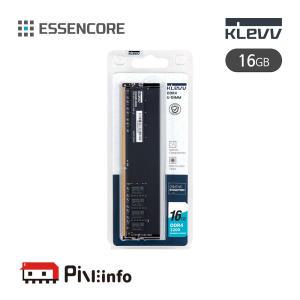 에센코어 KLEVV 16G PC4-25600 CL22 DDR4 파인인포 (하이닉스 칩 내장)