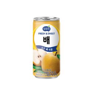 참맑은 배 175ml x 30캔-3박스(90캔) 혼합음료 업소용