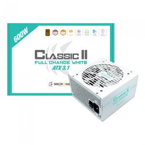 마이크로닉스 Classic II 풀체인지 600W 80PLUS BRONZE ATX 3.1 파워 화이트