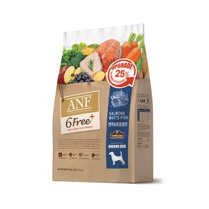 ANF 6free 플러스 인도어 독 연어 흰살생선, 5.6kg, 1개