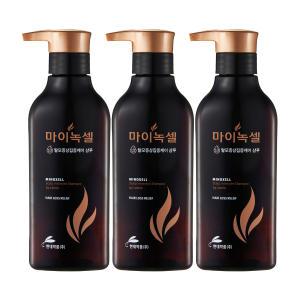 현대약품 마이녹셀 스칼프 인텐시브 탈모샴푸 400ml 3개