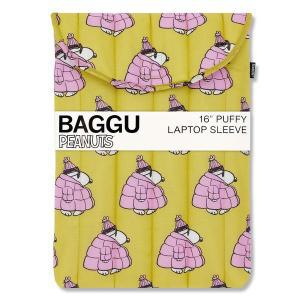 [원더스토어][바쿠백] 노트북 파우치 16인치 Puffer Snoopy Pink