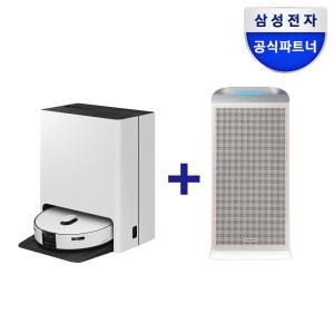 삼성 비스포크 AI 스팀 VR7MD97716G + 공기청정기 AX060CG500GBD 패키지