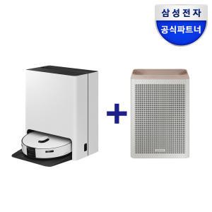 삼성 비스포크 AI 스팀 VR7MD97716G + 공기청정기 AX033B310GBD 패키지