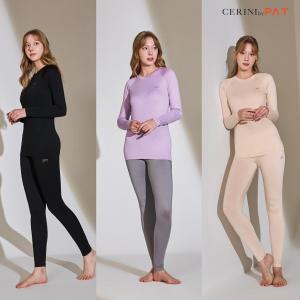 24FW[CERINI BY PAT] 여성 소프트플러스 동내의 상하의 3세트 (총 6종)