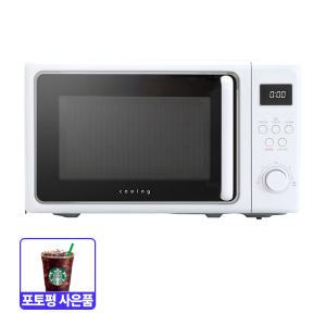 ALL NEW 쿠잉 레트로 전자레인지 MM-E20RWHC 화이트 20L 고출력/자동요리/전자파 3중차단 / 당 일 발 송