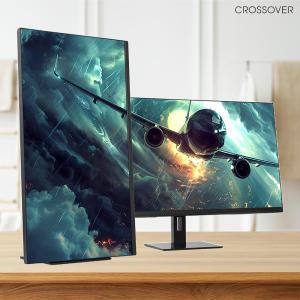 크로스오버 32QD200GM 32인치 IPS WQHD 180Hz 피봇 게이밍 컴퓨터 세로 모니터