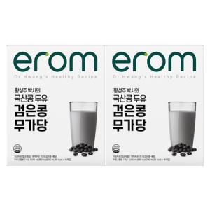 이롬 황성주 국산콩 검은콩 무가당 두유 190ml 32팩