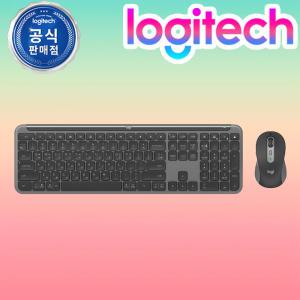 [국내정품/3%추가제공] 로지텍코리아 MK950 무선 무소음 블루투스 키보드마우스세트 슬림