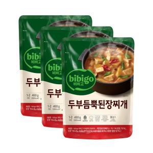 [CJ]비비고 두부듬뿍 된장찌개460g x3개