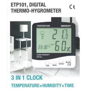 온습도계 알람기능 ETP-101 -10-50도 탁상용 벽걸이도기 온도측정기 실내계 디지털 온도계 계습도 도계 디