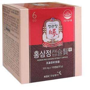 정관장 홍삼정 캡슐 현 500mg 100개입 1박스