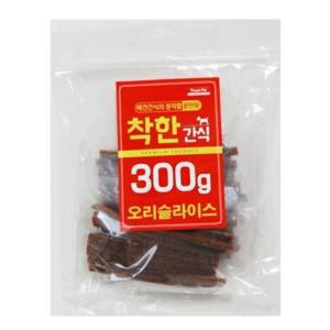 착한간식 300g 오리 슬라이스 (WFFPFVH)