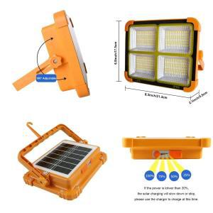 300w투광기캠핑 랜턴 20000mAh  태양열 충전식 LED 텐트 조명 자석 강력한 손전등 보조배터리 수리 비상 램