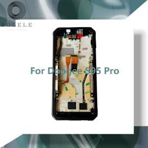 Doogee S95 Pro LCD 디스플레이 터치 스크린 패널 디지타이저 유리 전체 조립 교체, 프레임 포함