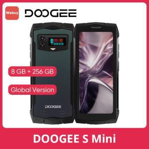 DOOGEE S 미니 헬리오 G99 옥타코어, 글로벌 버전, 3000mAh 대형 배터리, 4.5 인치 TFT 인치 디스플레이, 5