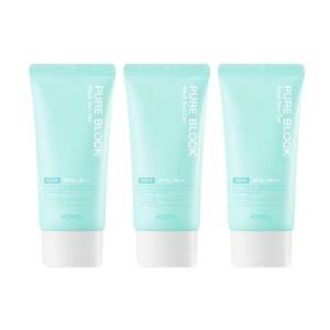 어퓨 퓨어 블록 아쿠아 선 젤 이엑스(EX) 50ml 3개