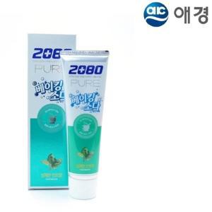 2080퓨어 베이킹소다 치약 민트 120g