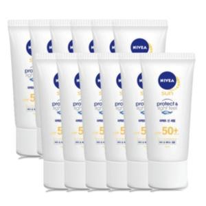 니베아 프로텍트 앤 라이트 필 퍼펙트 선 세럼 90ml(SPF50+) 12개