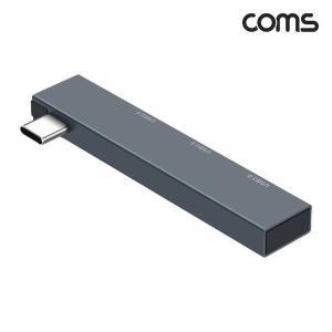 [기타]Coms C타입 USB허브 3포트 USB 2.0 USB 3.0 Type C (WFFQY29)