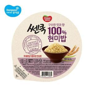 [기타]동원 센쿡 100프로 현미밥 195g x 24개