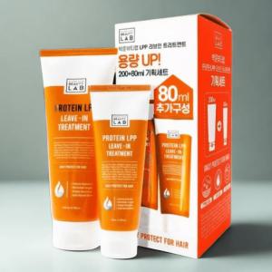 박준뷰티랩 LPP 수분공급 단백질 리브인 노워시 트리트먼트 헤어팩 200ml+ 80ml