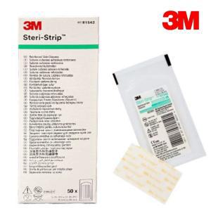 3M 넓은부위 피부봉합 스테리 스트립 R1542 6x38mm 50매 의료테이프 기관 반창고