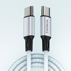 엔터콘 USB C 60w 케이블 데이터C타입 스마트폰충전 갤럭시 CTOC 메탈 고속 핸드폰 노트북