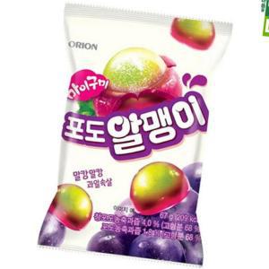 (다올)마이구미 포도알맹이 X 67g 20개 마이구미 사탕 맛