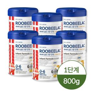 루비락 골든그램 1단계 800g 6통 덴마크 프리미엄