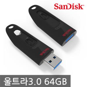 ENL 샌디스크정품 USB3.0/Cruzer Ultra/64GB/최대80MB/s