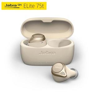 Jabra Elite 75T 이어 버드 무선 블루투스 헤드폰 방수베이스 레저 및 엔터테인먼트 유형 대기 소음 감소