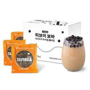 네이쳐티 TV BOBA 70gx20개입 타피오카 펄 버블티